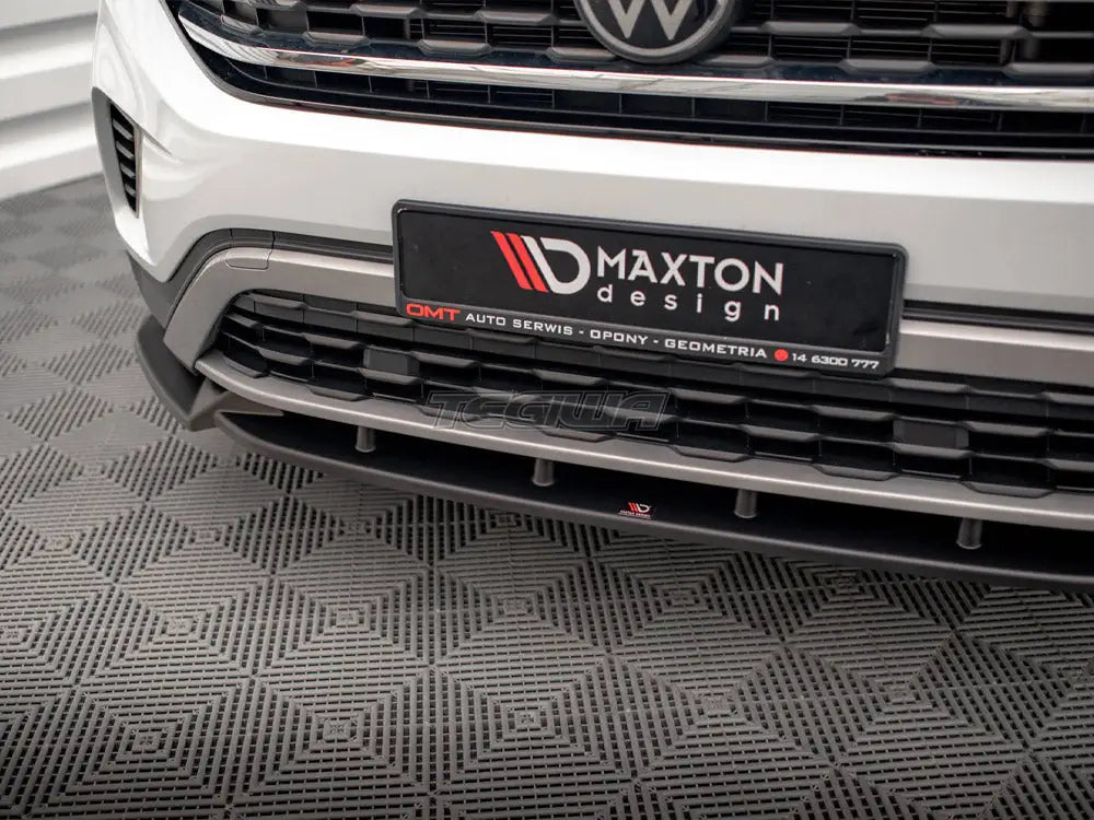 Maxton Design Front Splitter V.1 Volkswagen Atlas Cross Sport 2020-