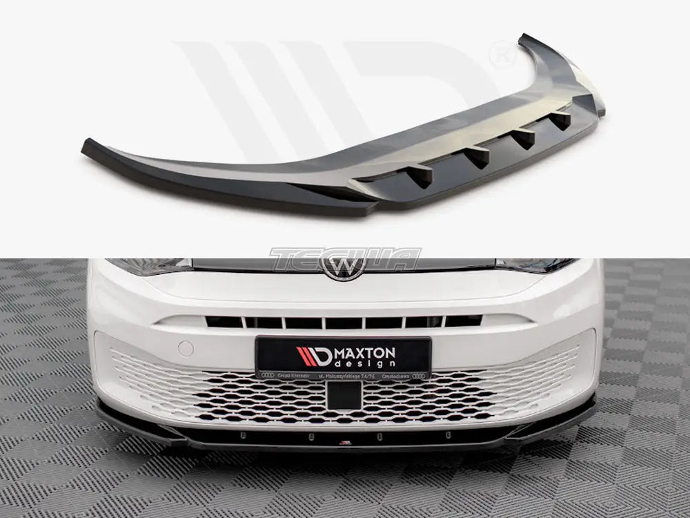 Maxton Design Front Splitter V.1 Volkswagen Caddy MK5 2020-