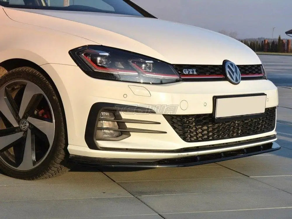 Maxton Design Front Splitter V.1 Volkswagen Golf GTI MK7.5 17-19