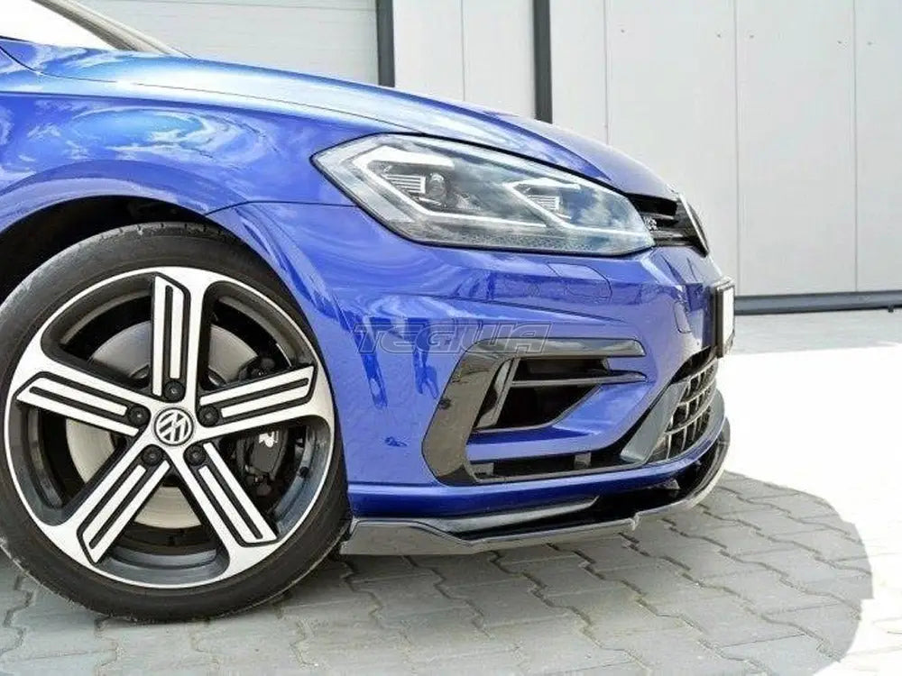 Maxton Design Front Splitter V.1 Volkswagen Golf R 7.5 2017-19