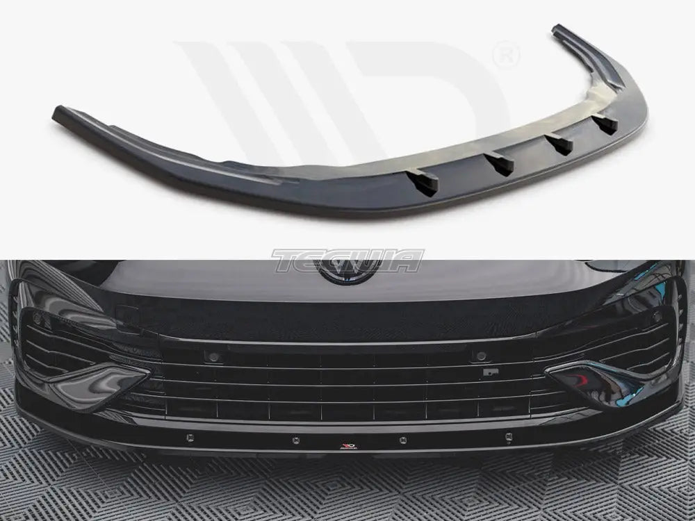 Maxton Design Front Splitter V.1 Volkswagen Golf R MK8 20-