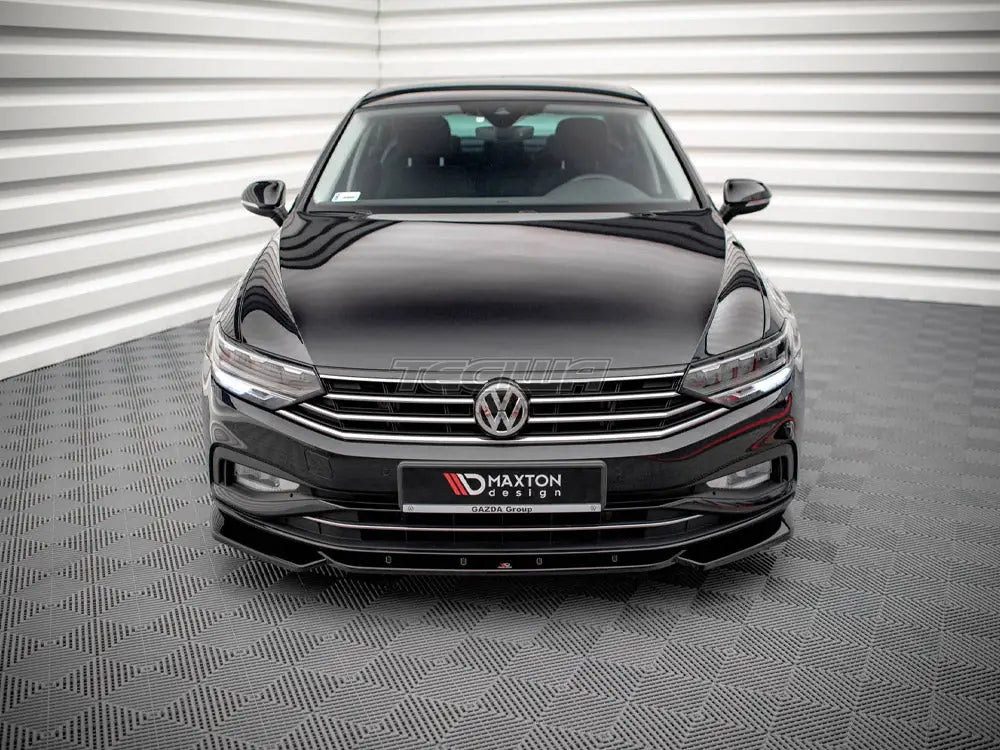 Maxton Design Front Splitter V.1 Volkswagen Passat B8 Facelift 2019-