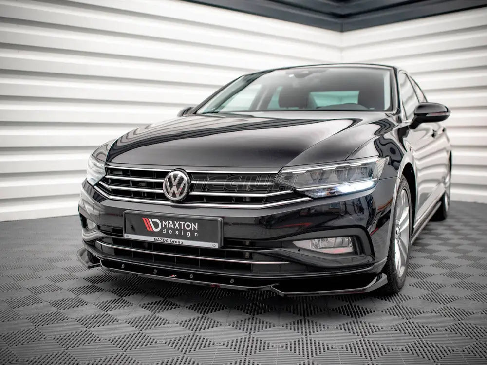 Maxton Design Front Splitter V.1 Volkswagen Passat B8 Facelift 2019-