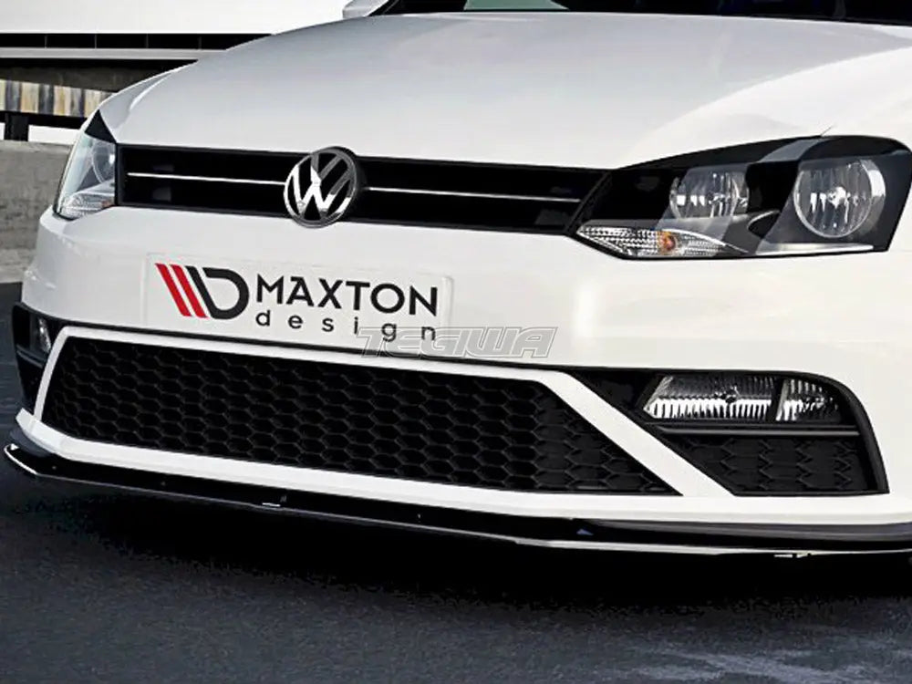 Maxton Design Front Splitter V.1 Volkswagen Polo MK5 GTI Facelift 15-17