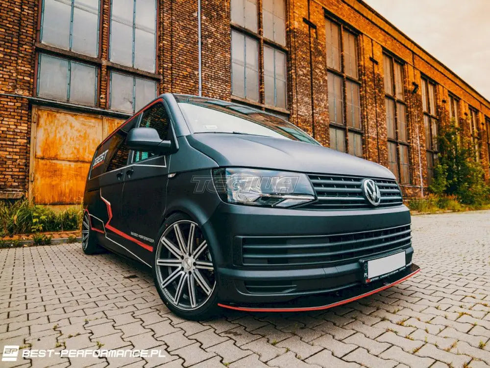 Maxton Design Front Splitter V.1 Volkswagen T6 2015-19