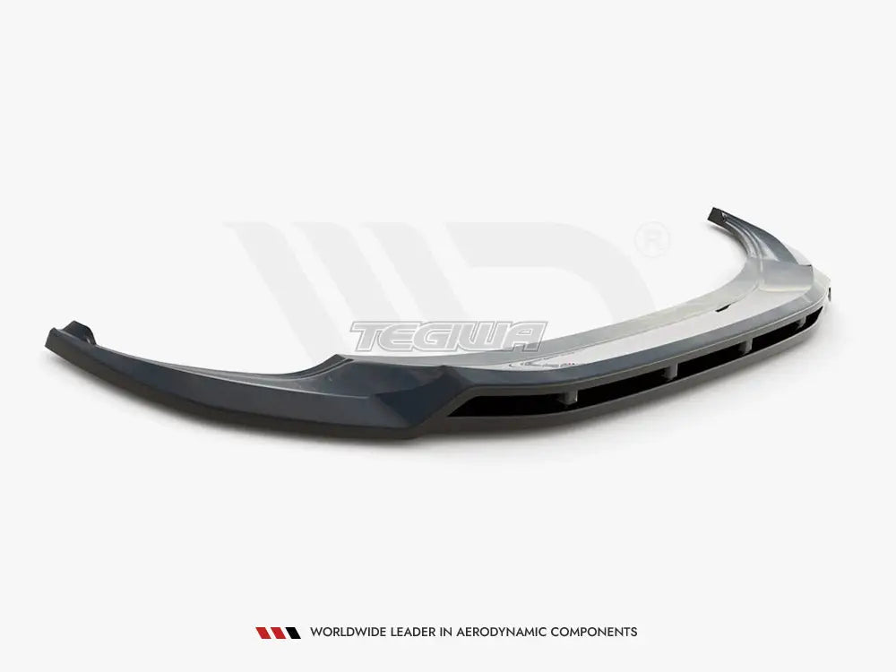 Maxton Design Front Splitter V.1 Volkswagen Tiguan R R-line MK2 Facelift 2020-