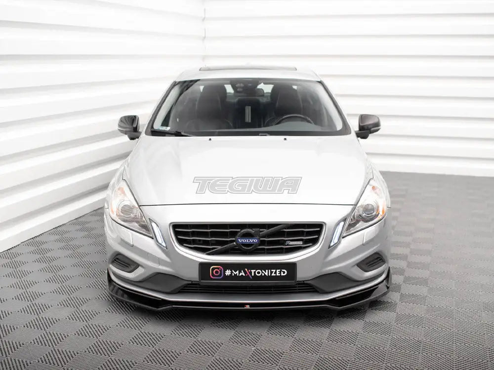 Maxton Design Front Splitter V.1 Volvo S60 R-Design Mk2