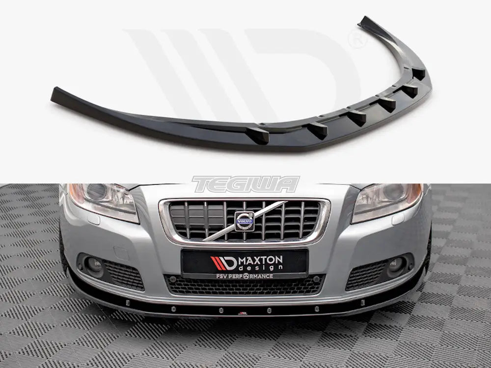 Maxton Design Front Splitter V.1 Volvo V70 MK3 09-13