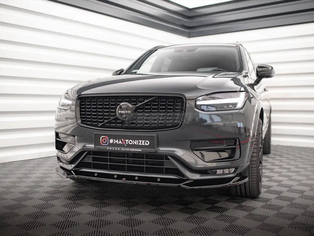 Maxton Design Front Splitter V.1 Volvo XC90 R-Design Mk2 Facelift