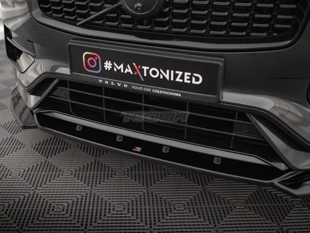 Maxton Design Front Splitter V.1 Volvo XC90 R-Design Mk2 Facelift