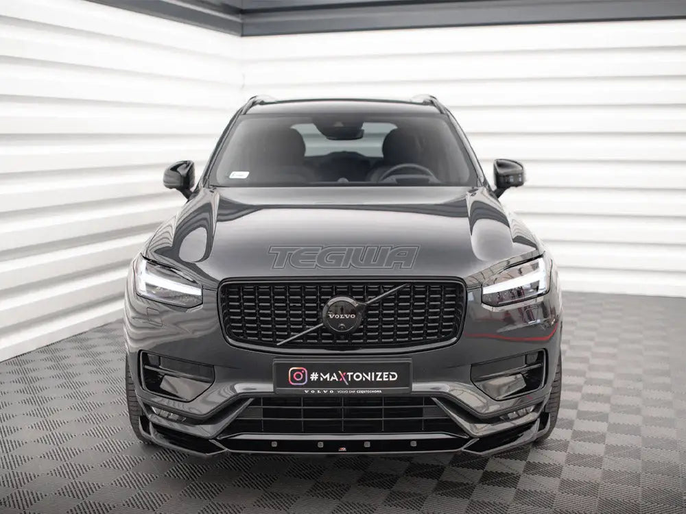 Maxton Design Front Splitter V.1 Volvo XC90 R-Design Mk2 Facelift