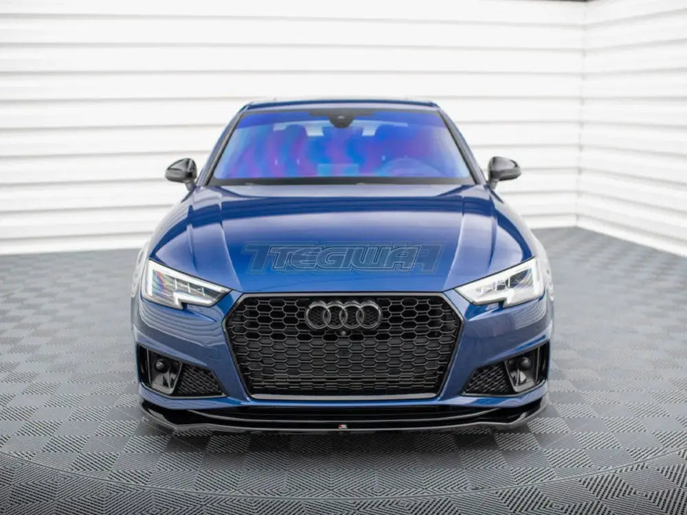 Maxton Design Front Splitter V.2 Audi A4 Competition B9