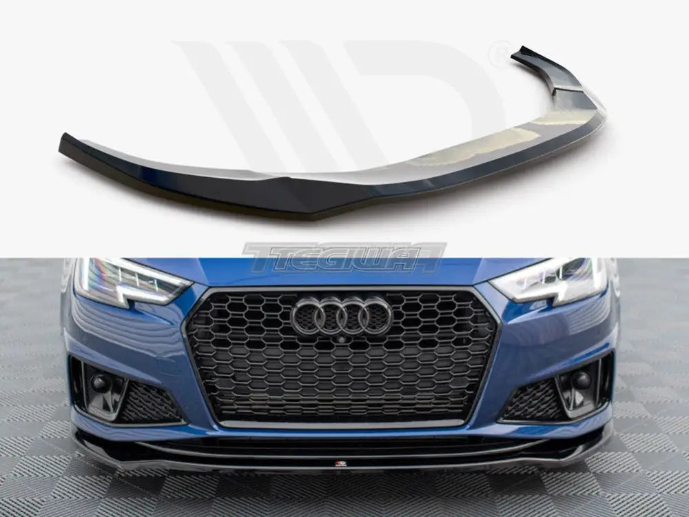 Maxton Design Front Splitter V.2 Audi A4 Competition B9