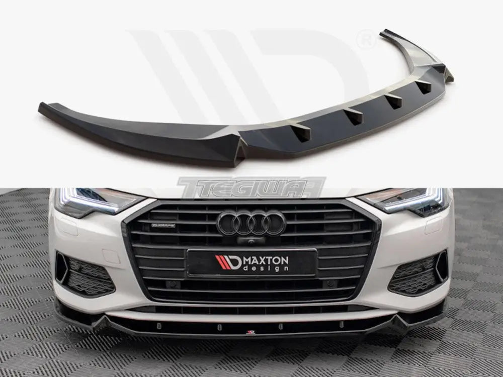 Maxton Design Front Splitter V.2 Audi A6 C8