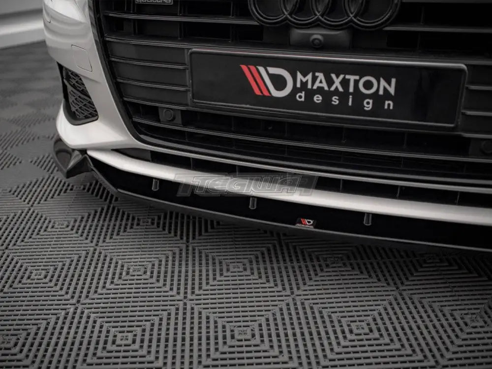 Maxton Design Front Splitter V.2 Audi A6 C8