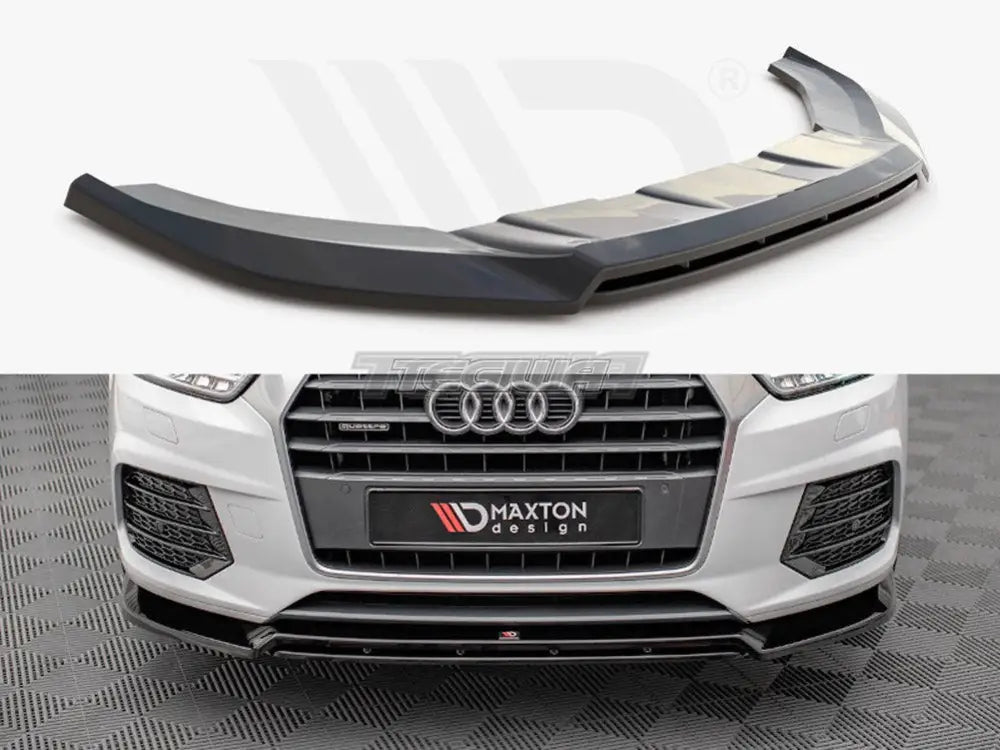 Maxton Design Front Splitter V.2 Audi Q3 8U Facelift 14-18