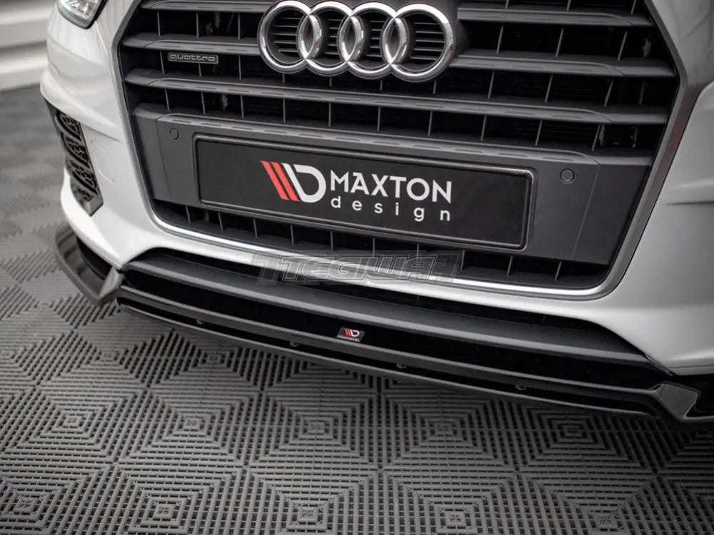 Maxton Design Front Splitter V.2 Audi Q3 8U Facelift 14-18