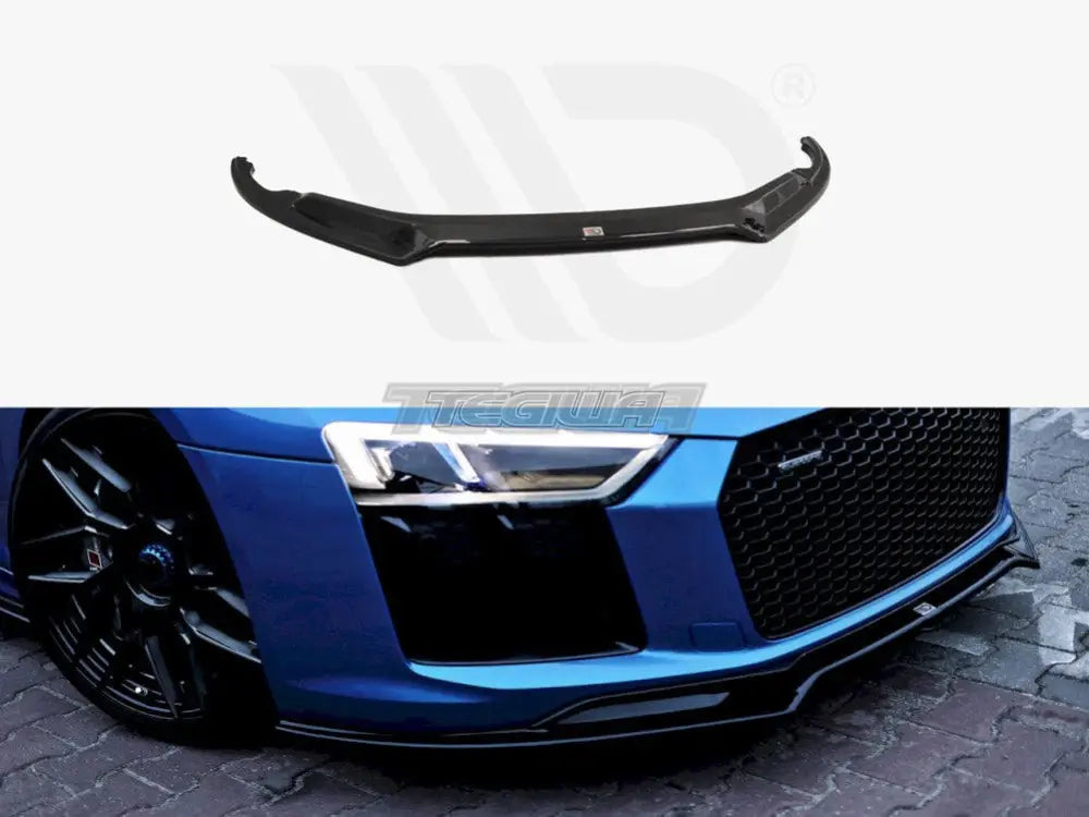 Maxton Design Front Splitter V.2 Audi R8 MK2 15-17