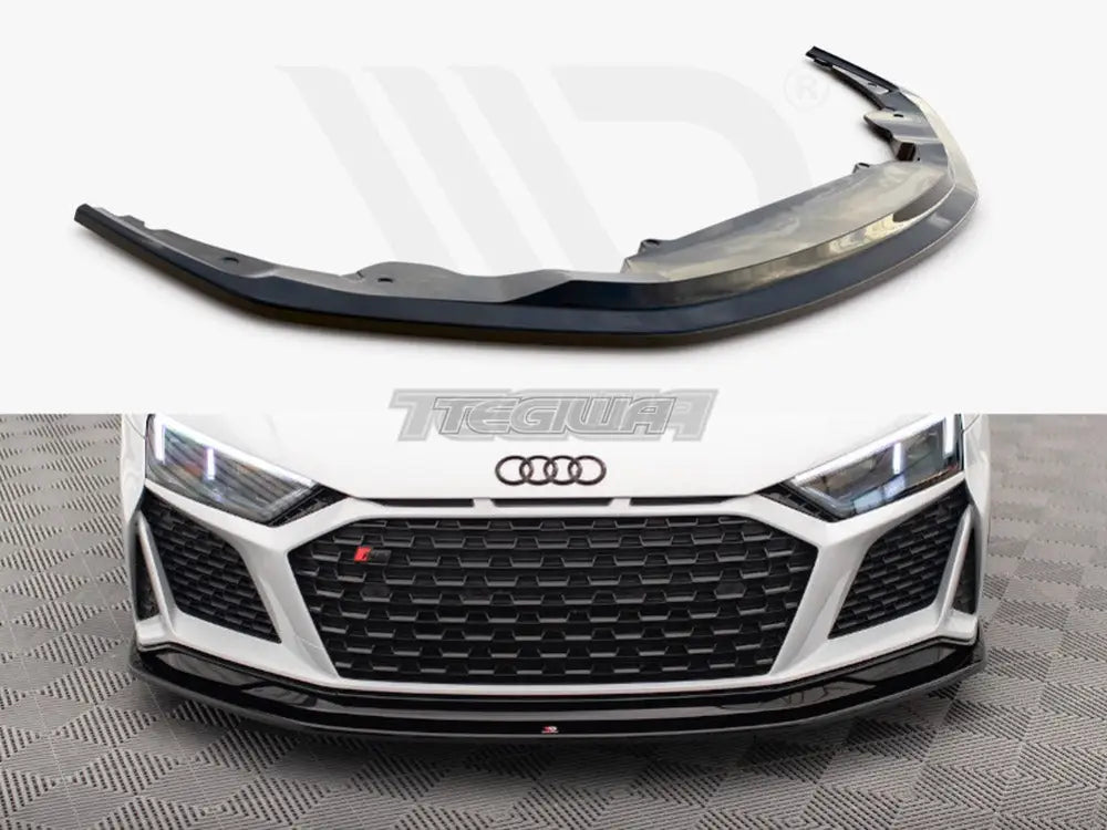 Maxton Design Front Splitter V.2 Audi R8 Mk2 Facelift