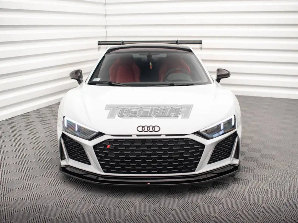 Maxton Design Front Splitter V.2 Audi R8 Mk2 Facelift