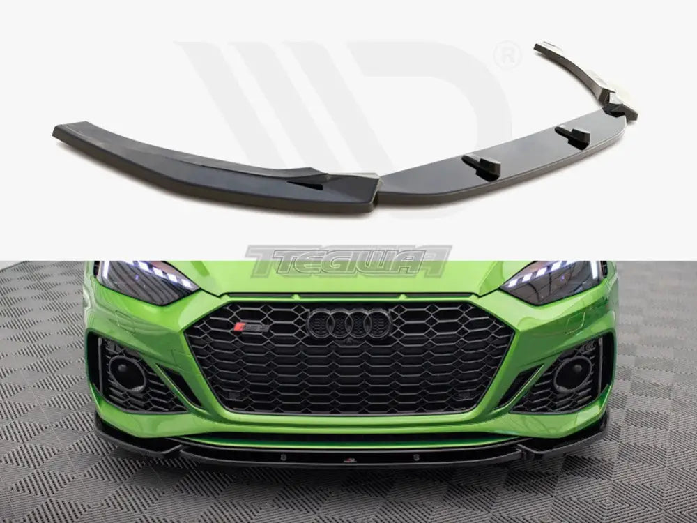 Maxton Design Front Splitter V.2 Audi RS5 F5 Facelift