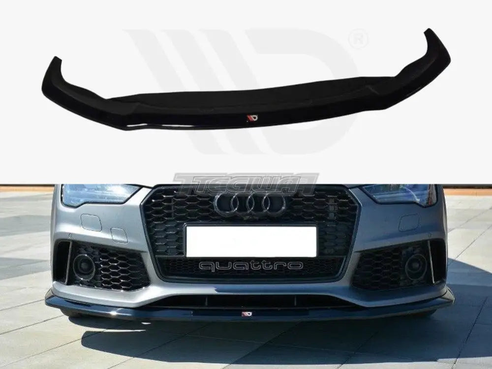 Maxton Design Front Splitter V.2 Audi RS7 C7 Facelift 14-17