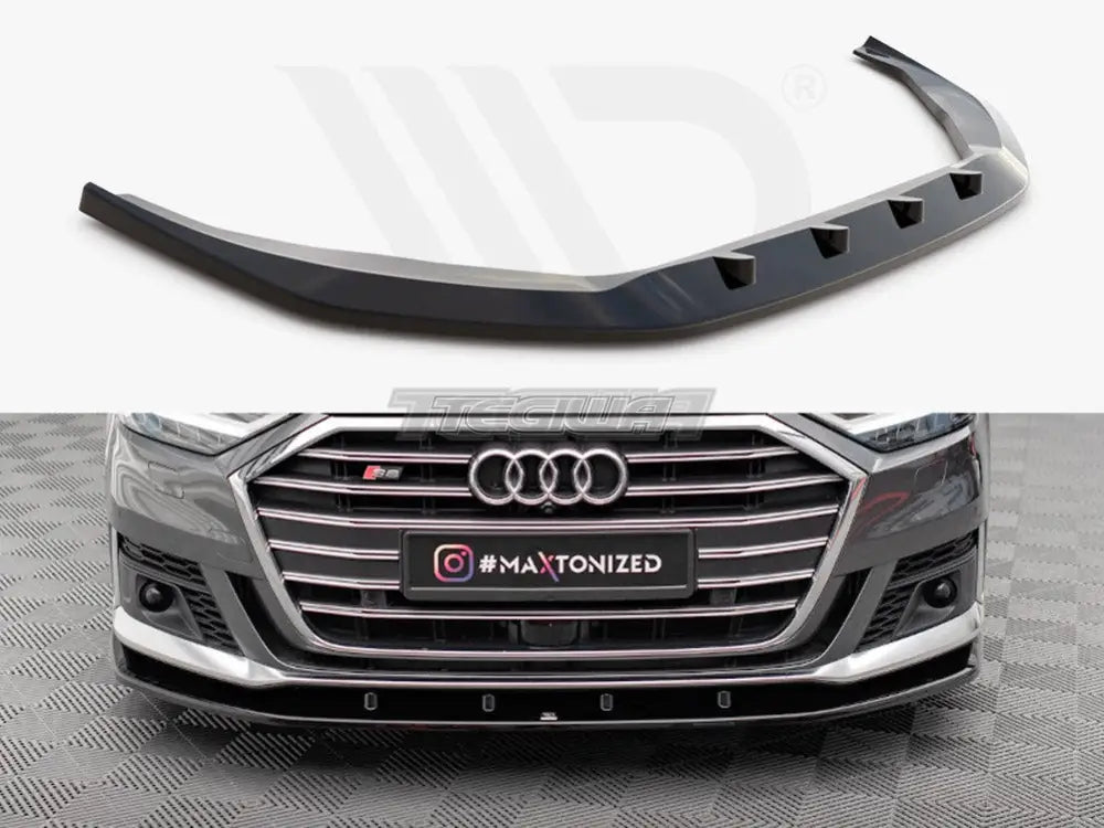 Maxton Design Front Splitter V.2 Audi S8 A8 S-Line D5