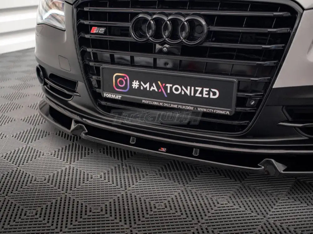 Maxton Design Front Splitter V.2 Audi S8 D4