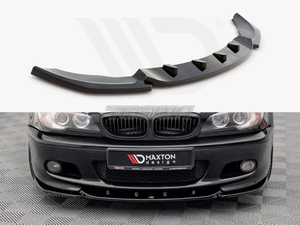 Maxton Design Front Splitter V.2 BMW 3-Series Coupe M-pack E46 99-05