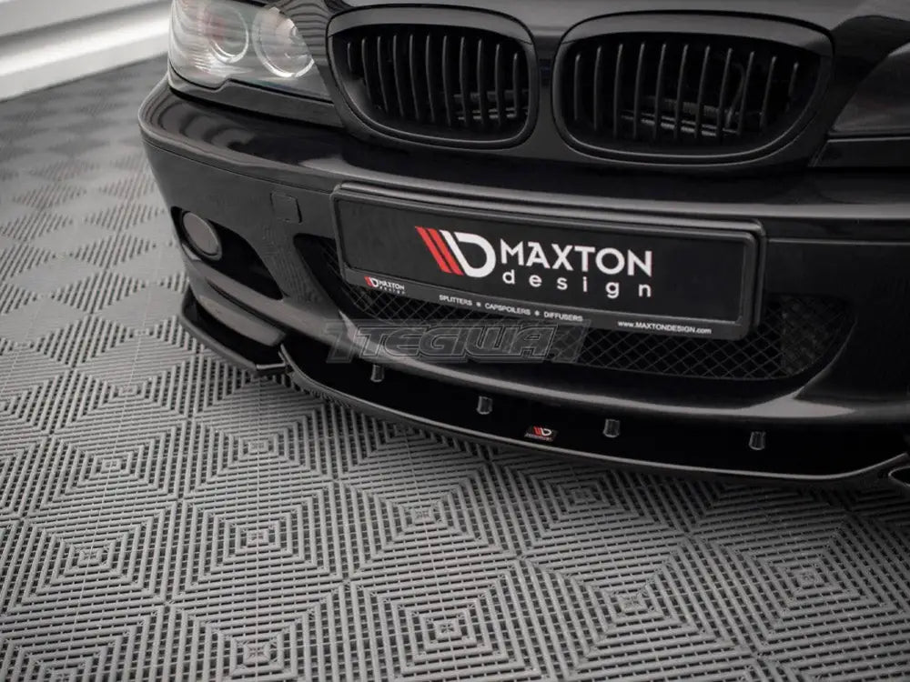 Maxton Design Front Splitter V.2 BMW 3-Series Coupe M-pack E46 99-05