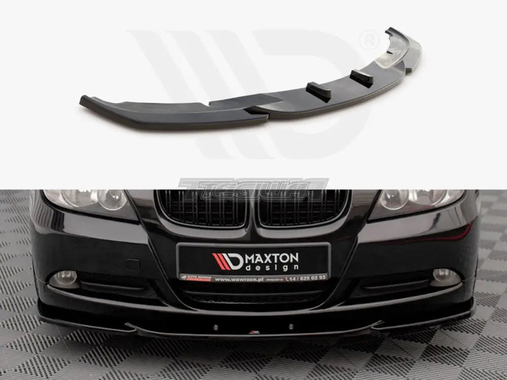 Maxton Design Front Splitter V.2 BMW 3-Series E90 04-08