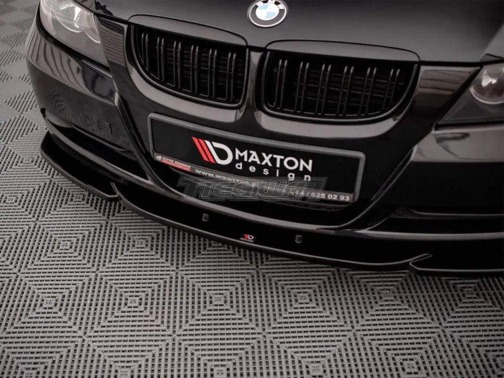 Maxton Design Front Splitter V.2 BMW 3-Series E90 04-08