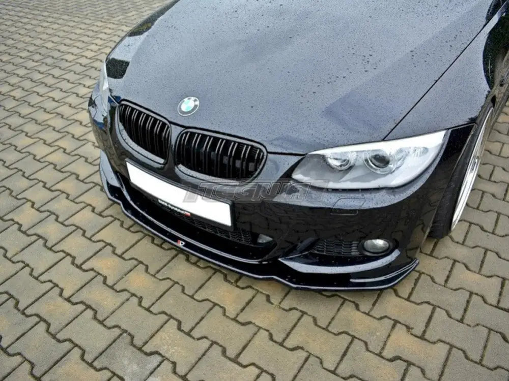 Maxton Design Front Splitter V.2 BMW 3-Series E92 M-sport Facelift 10-13