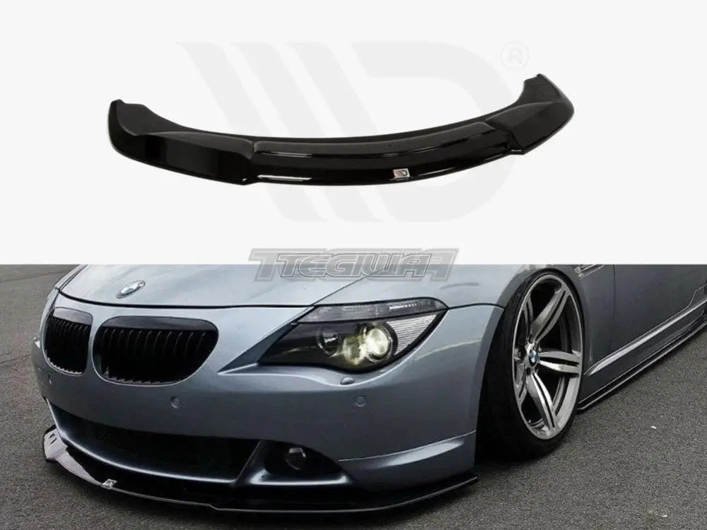 Maxton Design Front Splitter V.2 BMW 6-Series E63 E64 Preface Model 03-07