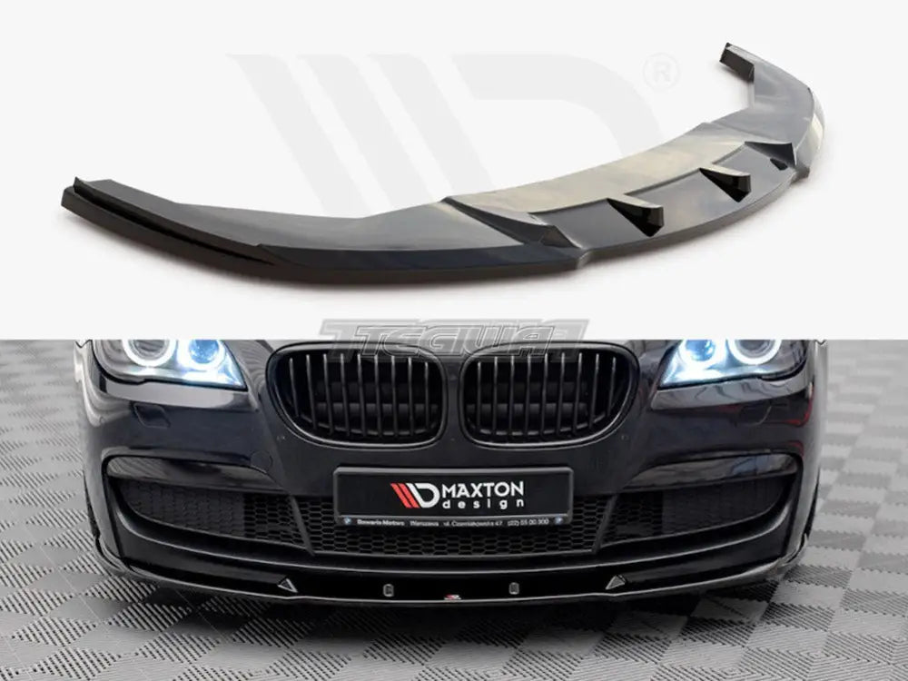 Maxton Design Front Splitter V.2 BMW 7-Series M-pack F01 09-13