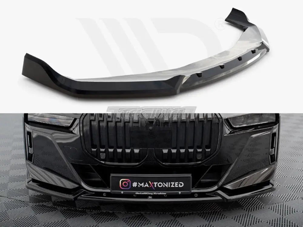 Maxton Design Front Splitter V.2 BMW 7-Series M-Pack M760e G70