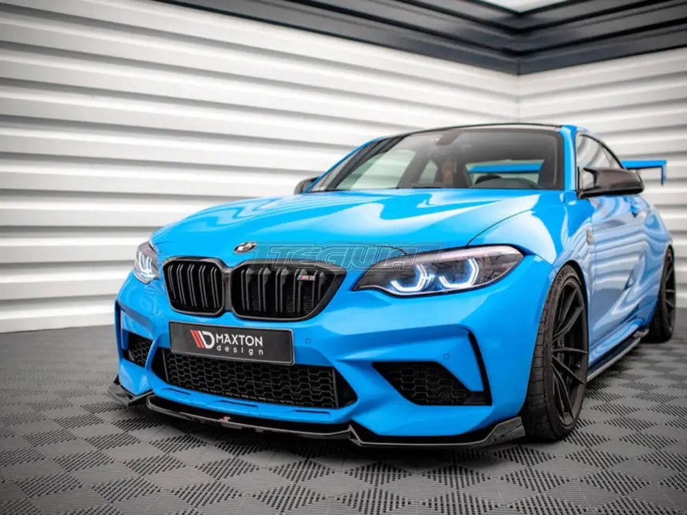 Maxton Design Front Splitter V.2 BMW M2 Competition F87 16-20