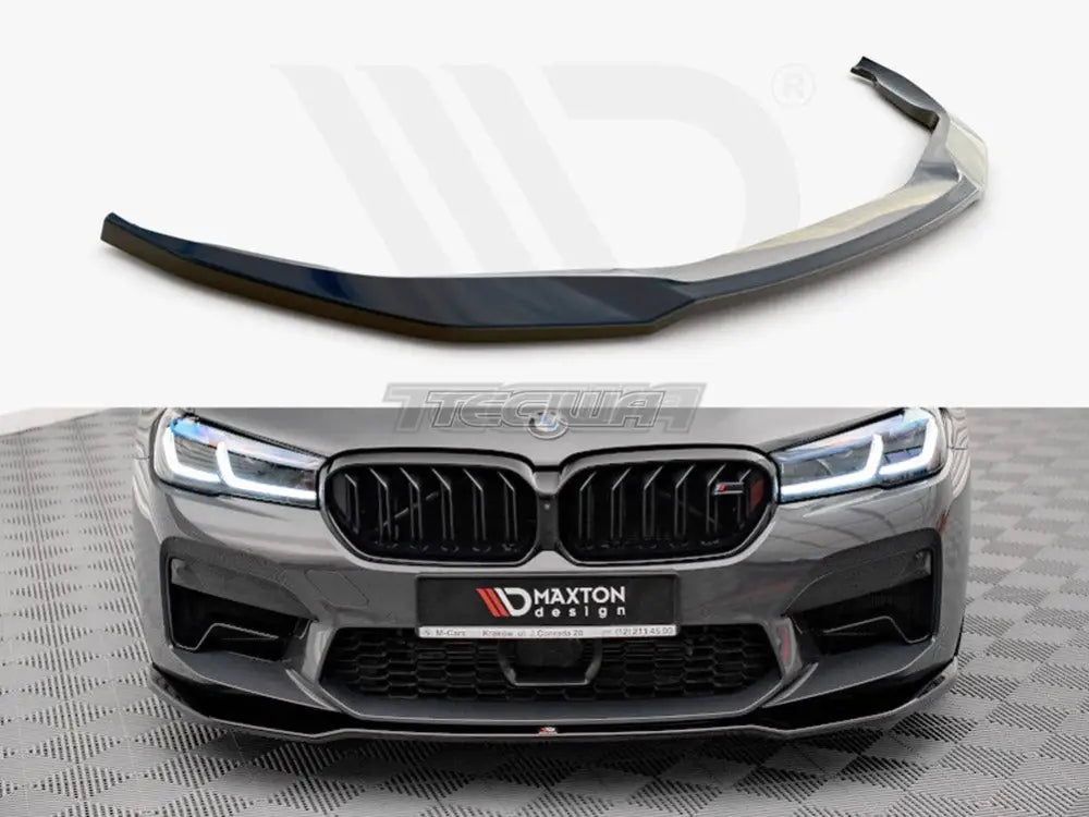 Maxton Design Front Splitter V.2 BMW M5 F90 Facelift 2020-