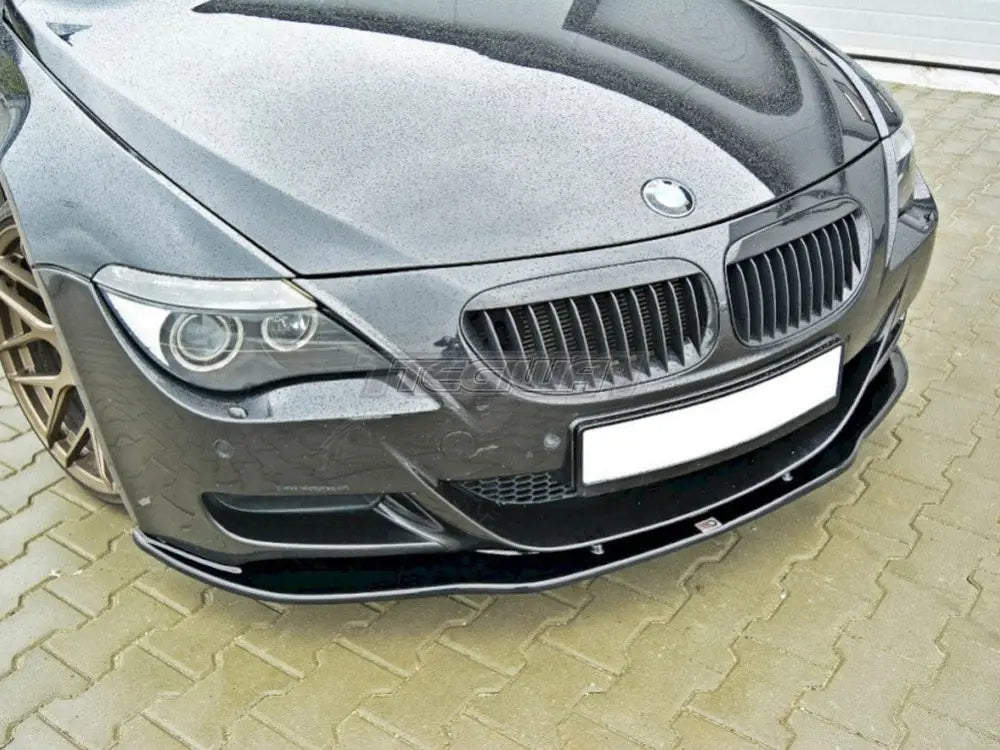 Maxton Design Front Splitter V.2 BMW M6 E63 09-10