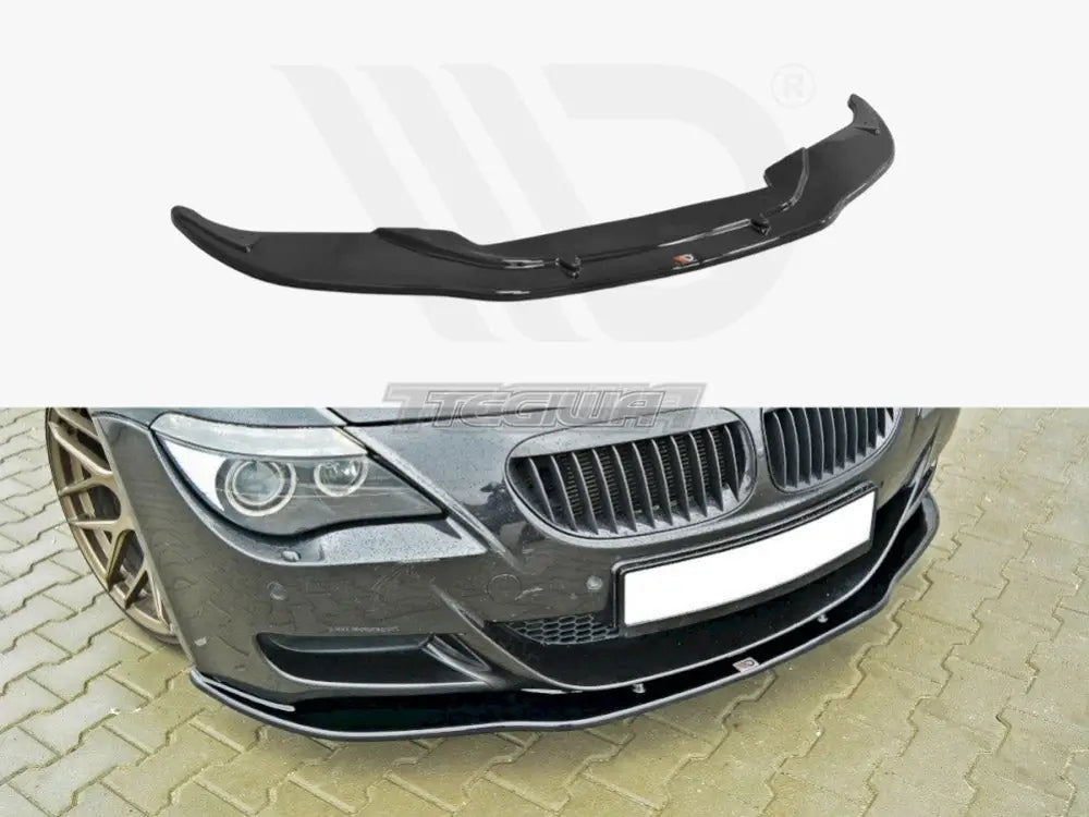 Maxton Design Front Splitter V.2 BMW M6 E63 09-10