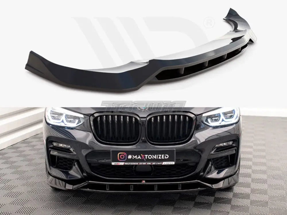 Maxton Design Front Splitter V.2 BMW X3 M40d M40i M-Pack G01