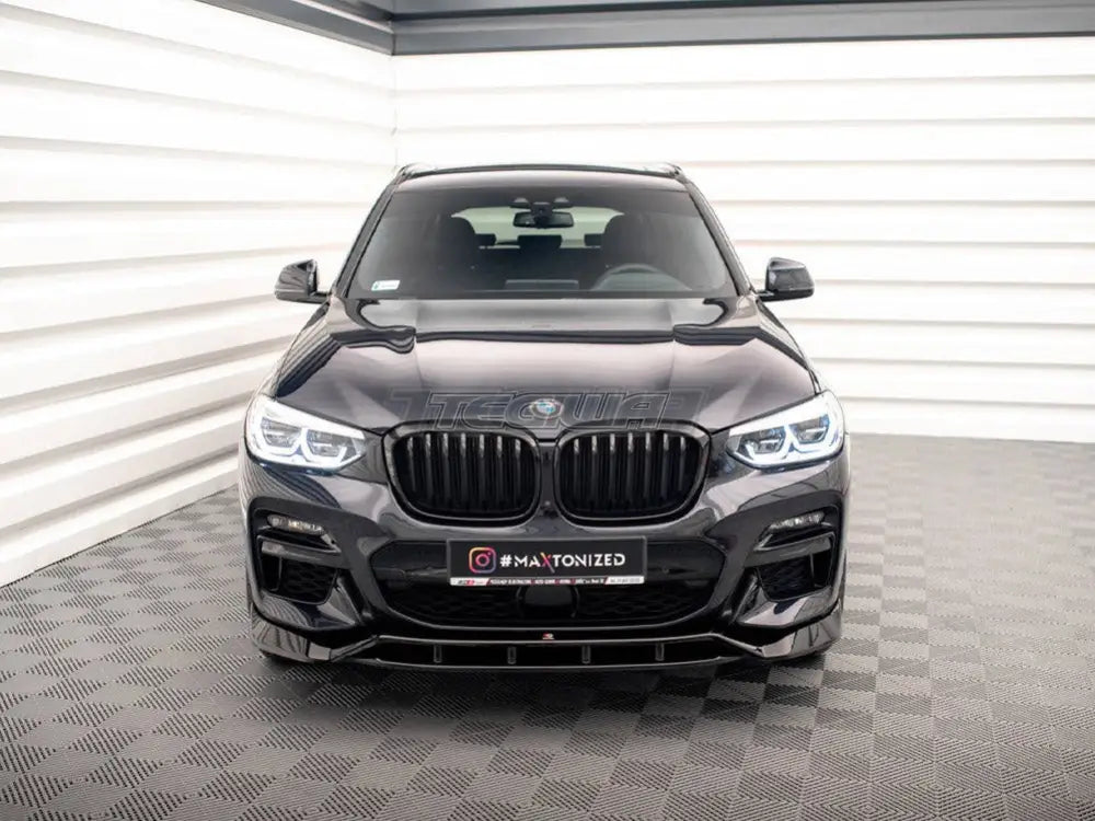 Maxton Design Front Splitter V.2 BMW X3 M40d M40i M-Pack G01