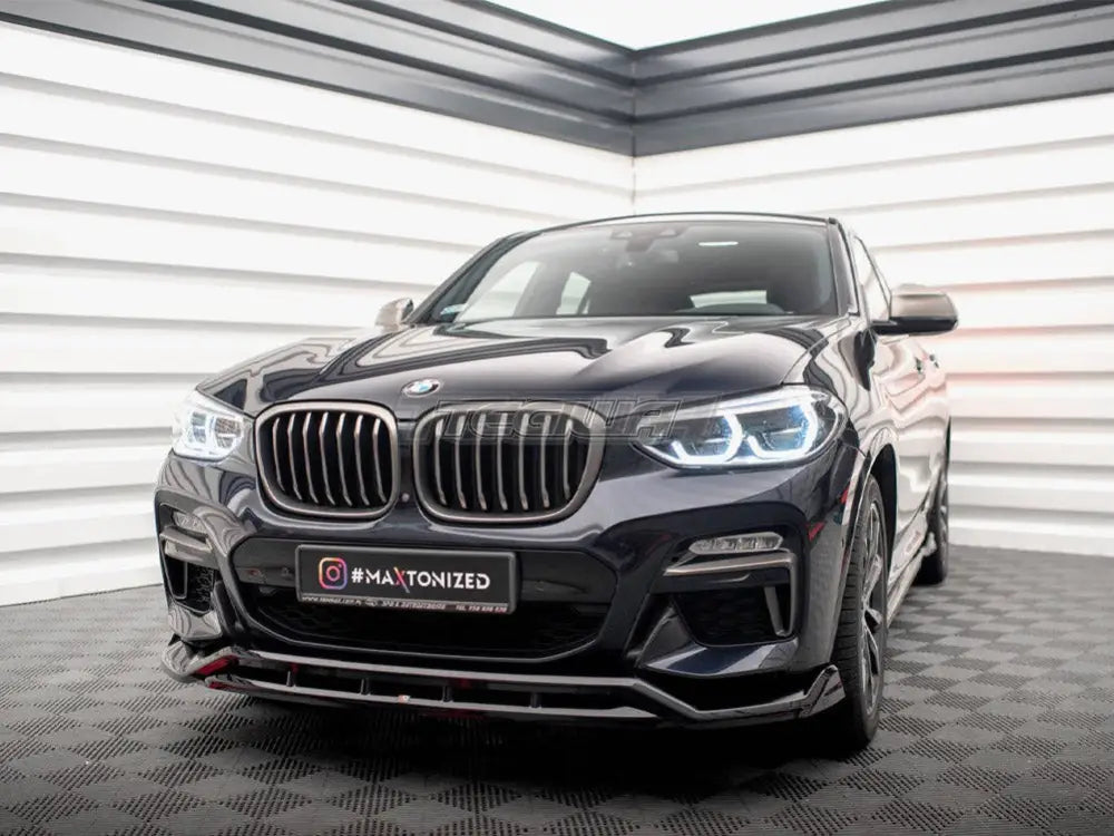 Maxton Design Front Splitter V.2 BMW X4 M-Pack G02