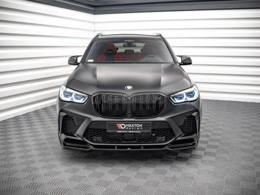 Maxton Design Front Splitter V.2 BMW X5M F95 2018-