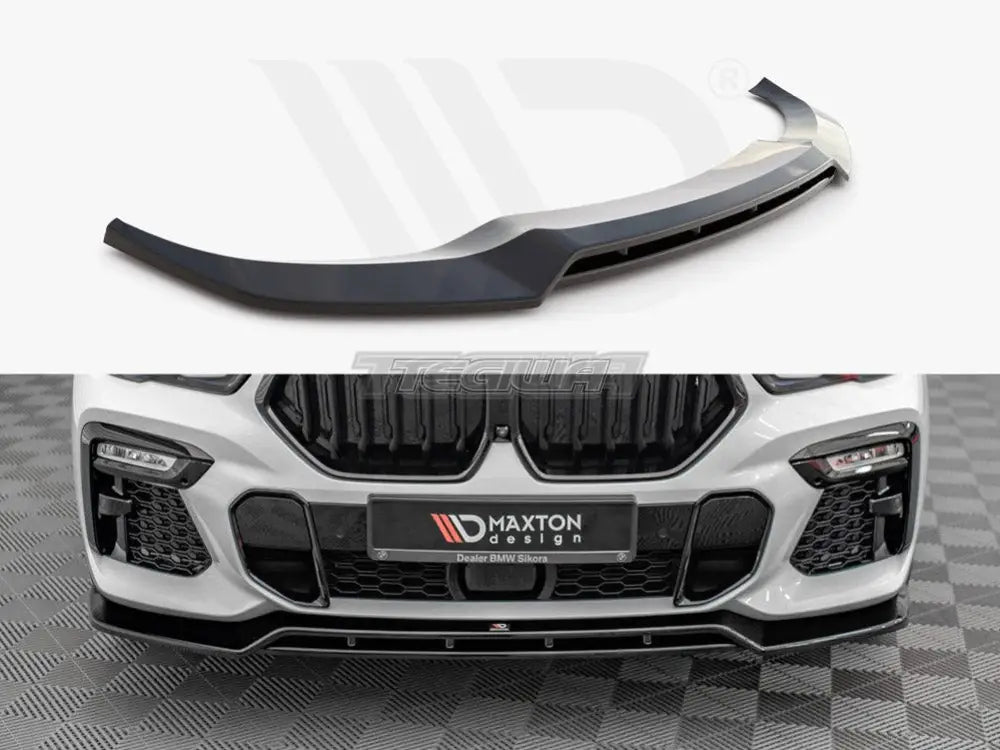 Maxton Design Front Splitter V.2 BMW X6 M-pack G06 2019-