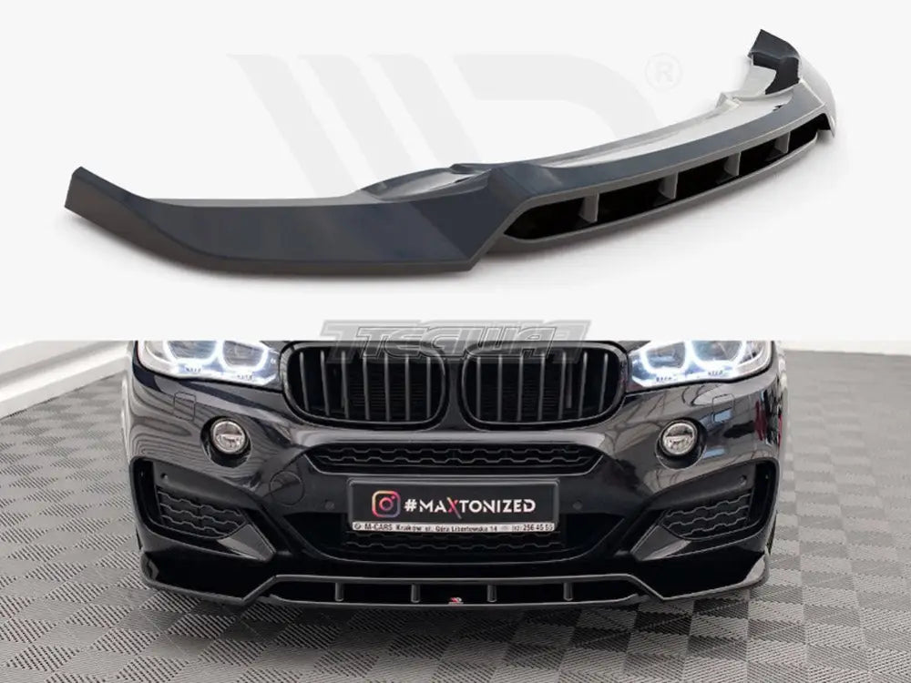 Maxton Design Front Splitter V.2 BMW X6 M Sport F16