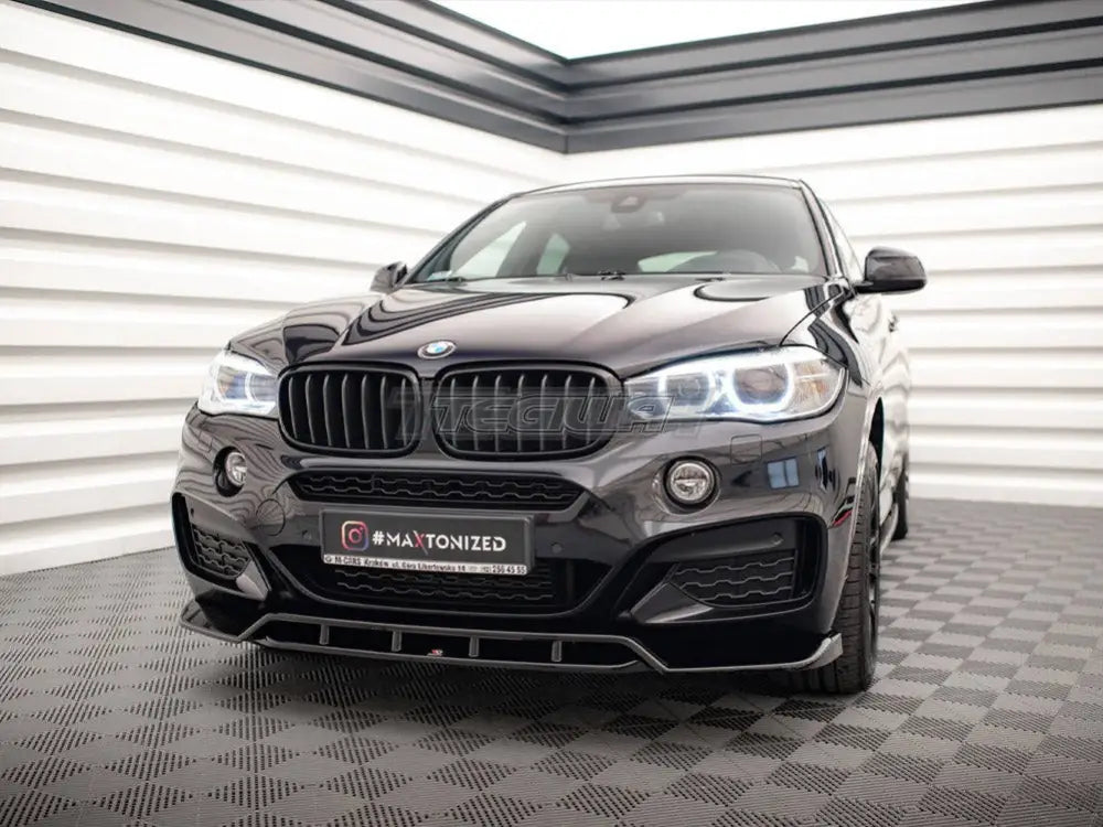 Maxton Design Front Splitter V.2 BMW X6 M Sport F16