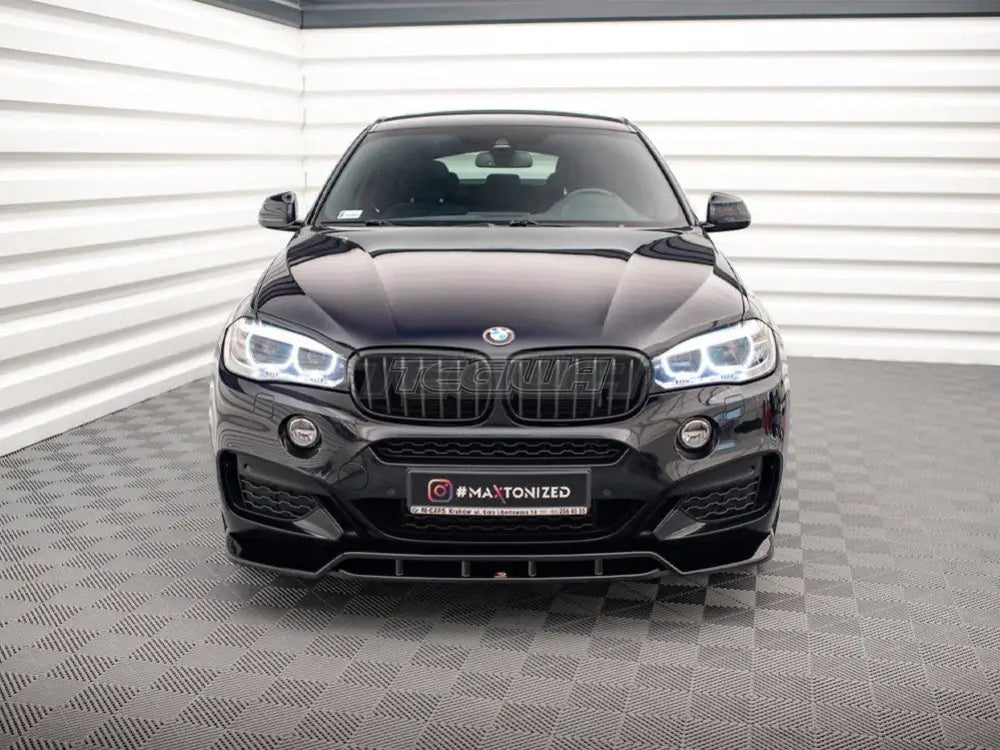 Maxton Design Front Splitter V.2 BMW X6 M Sport F16