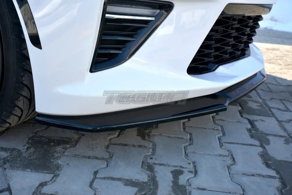 Maxton Design Front Splitter V.2 Chevrolet Camaro 6TH-GEN. Phase-i 2SS Coupe 2016-18