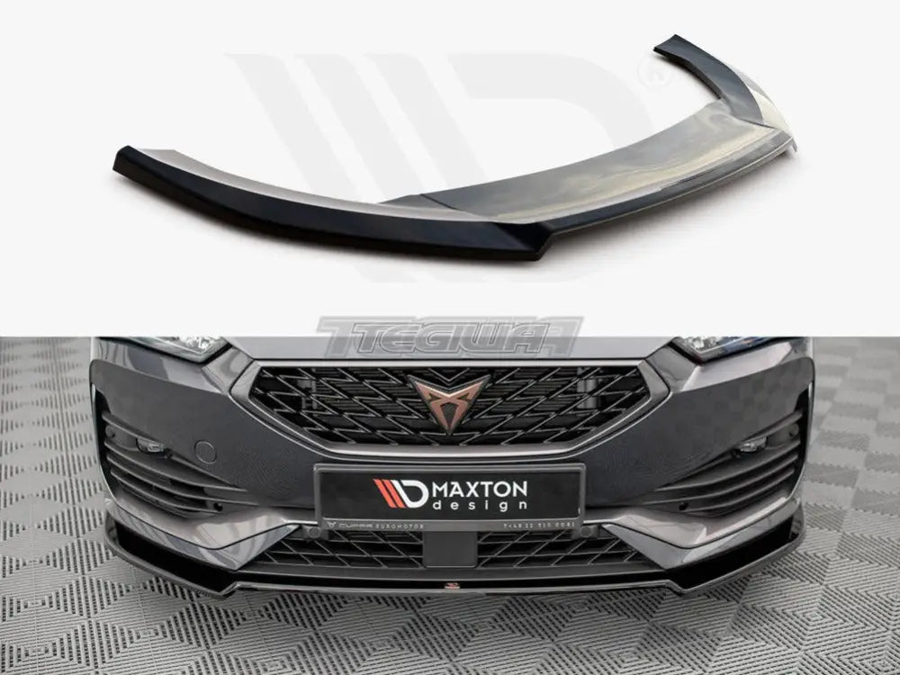 Maxton Design Front Splitter V.2 Cupra Leon 2020-